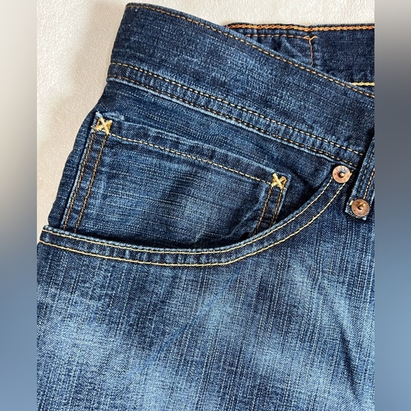 Polo Ralph Lauren 38W 34L Carver Heritage Men's Relaxed Denim Vintage Blue Jeans - Picture 5 of 16